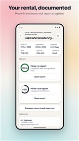 Move-In Report screenshot 1