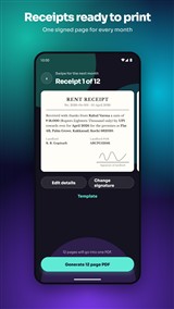 Rent Receipt Generator screenshot 1