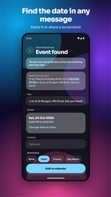 Screenshot to Calendar screenshot 1